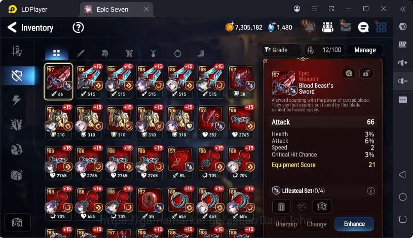 Epic Seven Accounts Global Unverif|6ML(Zio,Cecilia,Landy,Tieria,Veroni image 14