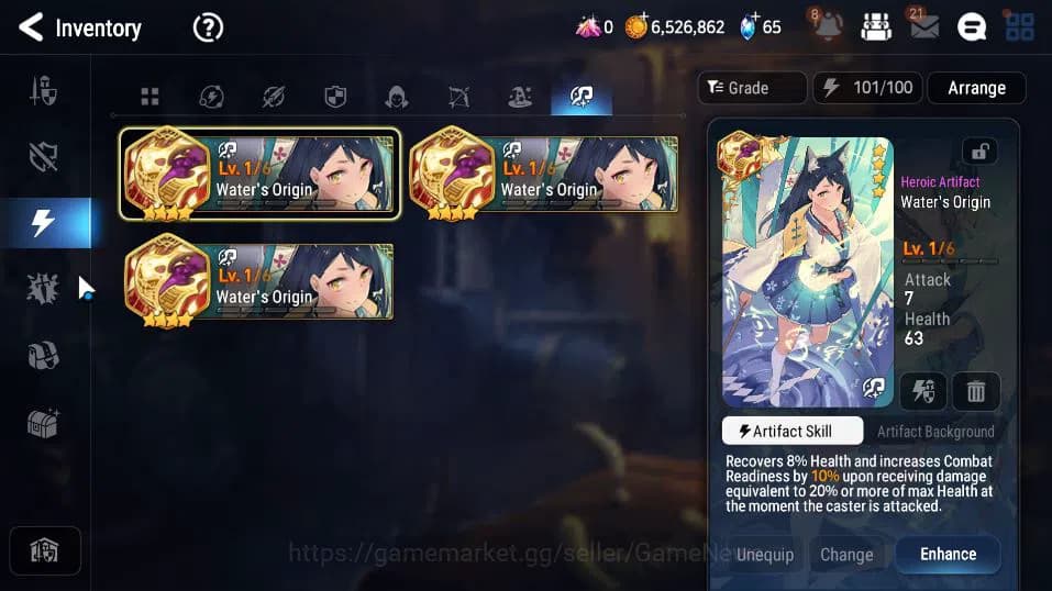 Epic Seven Accounts GLOBAL UNVERIF|New Era|3 ML(Salome,Clilias, ATywin image 8