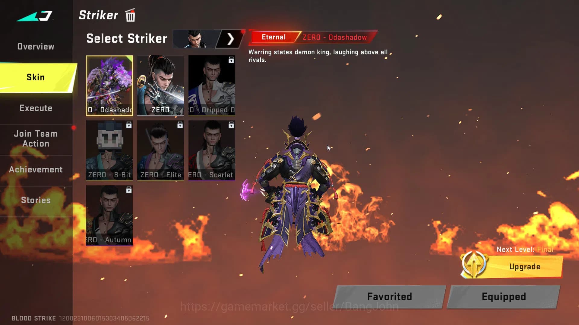 Blood Strike Accounts ASIA |ETERNAL=ZERO|ULTRA=KATYA,ORIGIN-12,MCX|MORE image 20