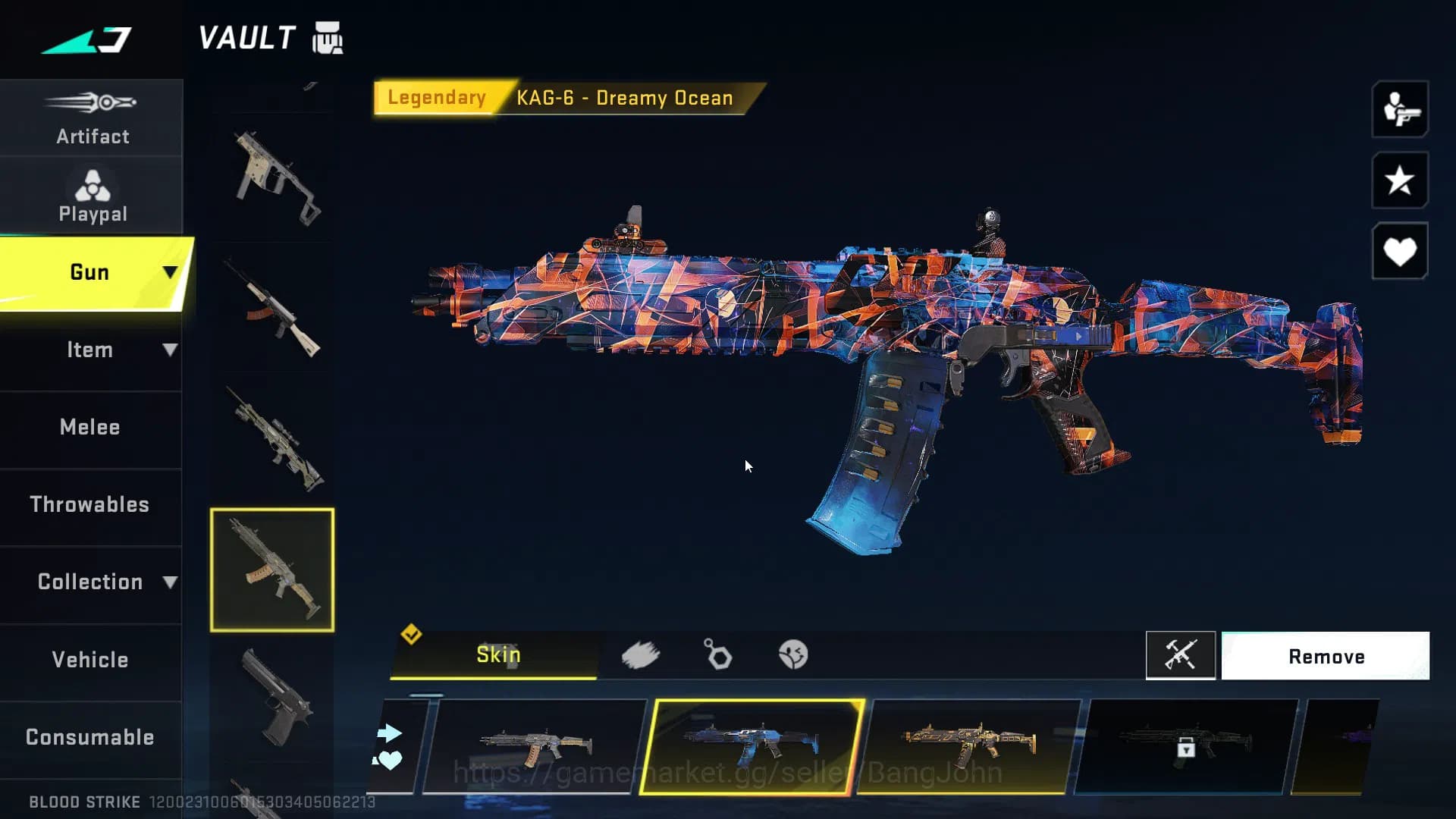 Blood Strike Accounts ASIA |ETERNAL=ZERO|ULTRA=KATYA,ORIGIN-12,MCX|MORE image 6