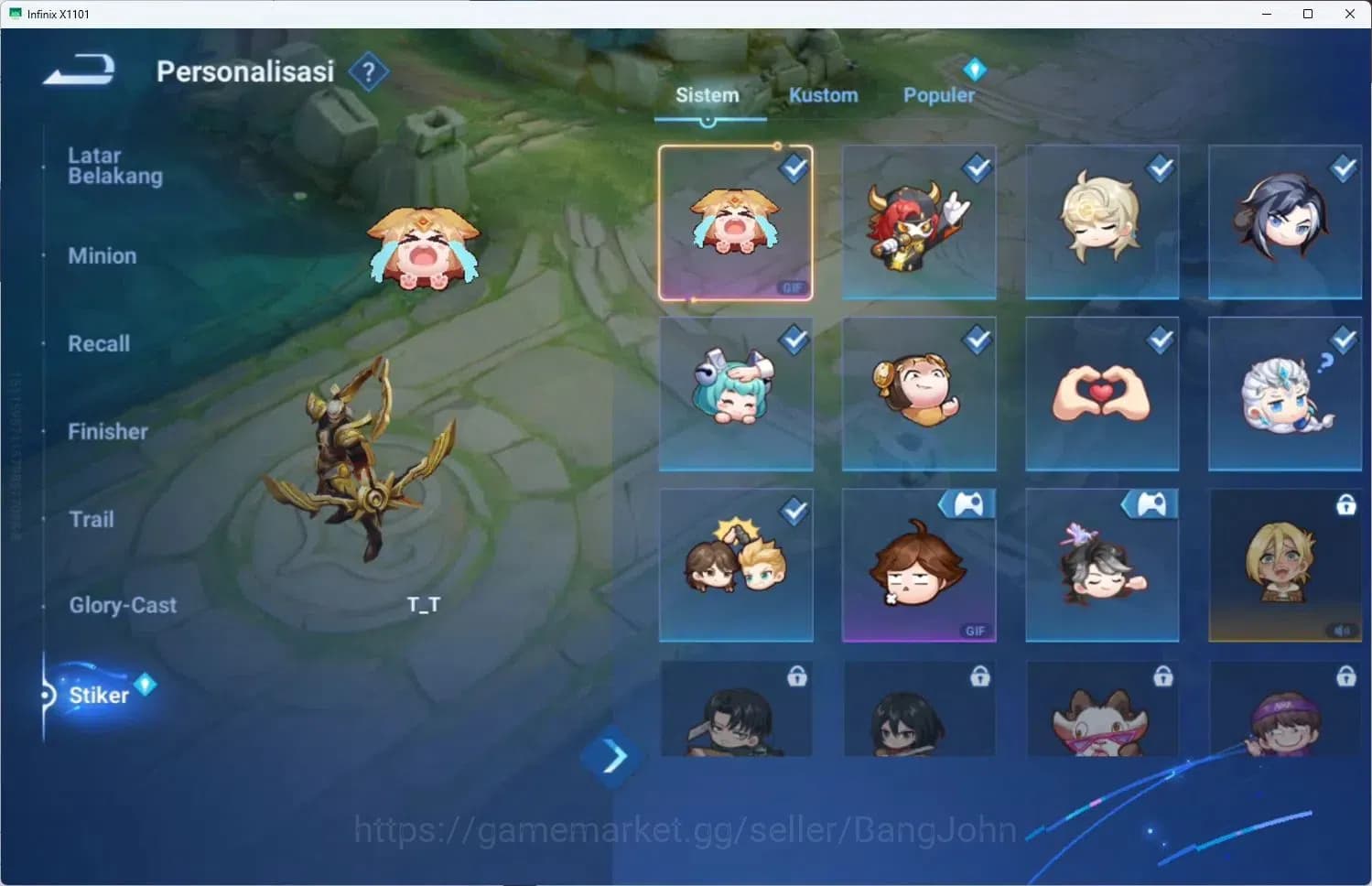 Honor of Kings Accounts Global | 40H 22S | 2 LGD (Zilong+Yao), EVENT Aldou image 8