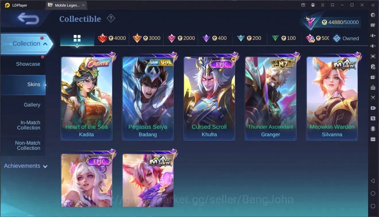 Mobile Legends: Bang Bang Accounts Global|Hero 79|Skin 149|Renowned|MetroZero Ixia|KO image 10