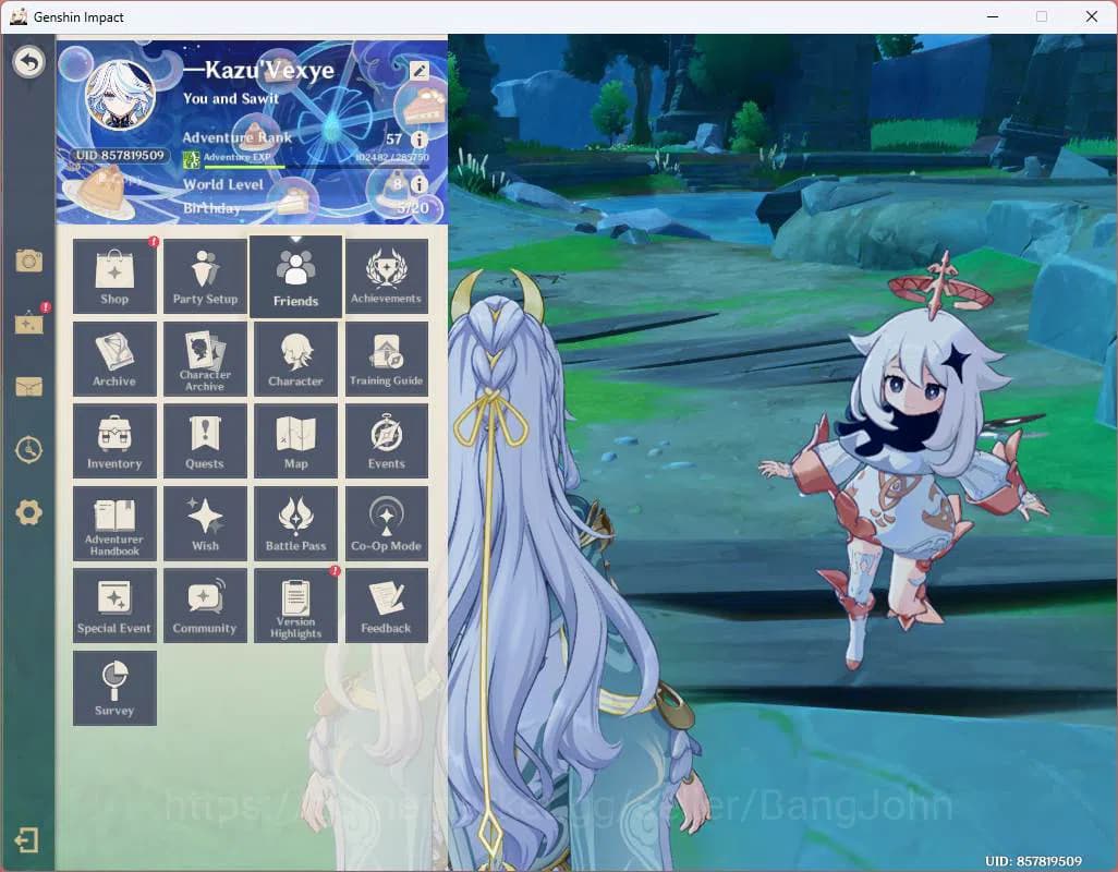 Genshin Impact Accounts ASIA|AR 57|10 limit+2sign|Zibai,Linnea,Xilonen+sig image 1