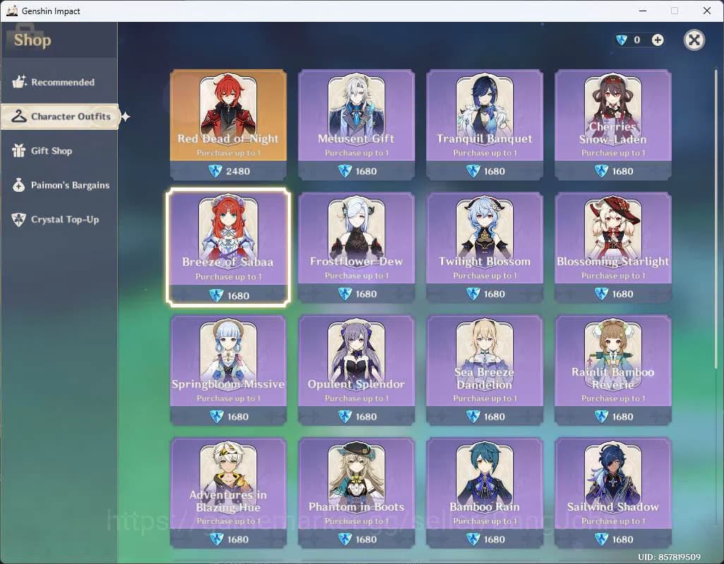 Genshin Impact Accounts ASIA|AR 57|10 limit+2sign|Zibai,Linnea,Xilonen+sig image 3