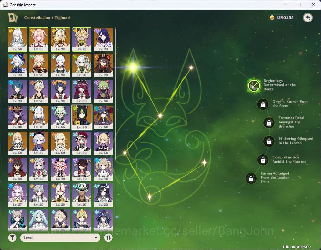 Genshin Impact Accounts ASIA|AR 57|10 limit+2sign|Zibai,Linnea,Xilonen+sig image 4