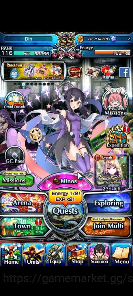 Grand Summoners Accounts Global|Rank 116|3 Sp Art+27 Ascend+17 TW|[Siatama, image 1