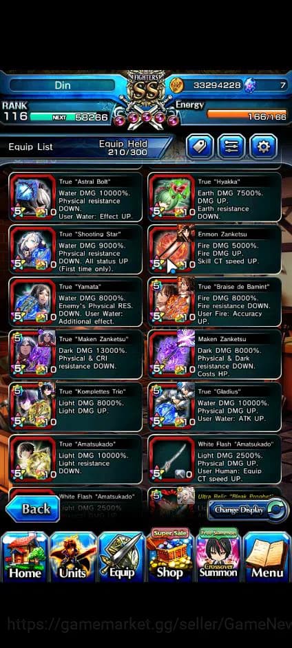 Grand Summoners Accounts Global|Rank 116|3 Sp Art+27 Ascend+17 TW|[Siatama, image 11