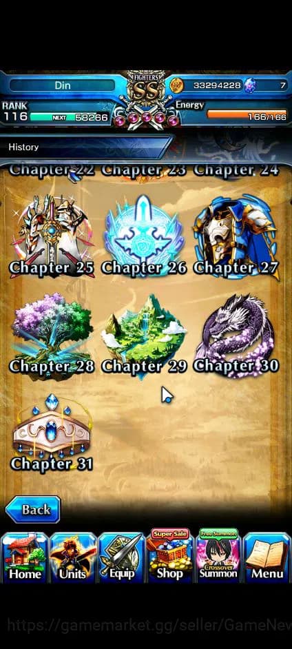 Grand Summoners Accounts Global|Rank 116|3 Sp Art+27 Ascend+17 TW|[Siatama, image 13