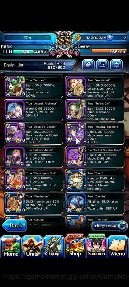 Grand Summoners Accounts Global|Rank 116|3 Sp Art+27 Ascend+17 TW|[Siatama, image 17