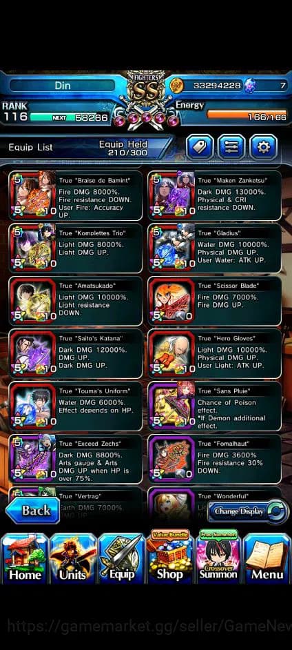 Grand Summoners Accounts Global|Rank 116|3 Sp Art+27 Ascend+17 TW|[Siatama, image 18