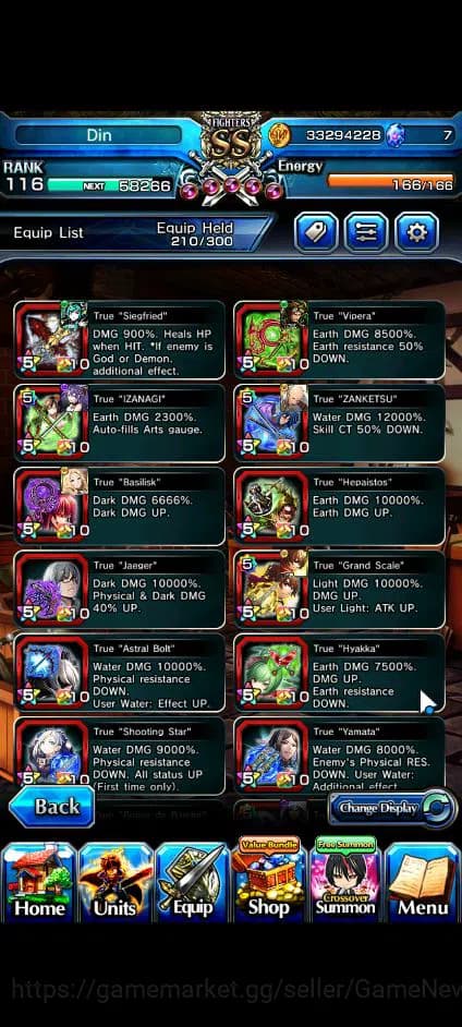 Grand Summoners Accounts Global|Rank 116|3 Sp Art+27 Ascend+17 TW|[Siatama, image 19