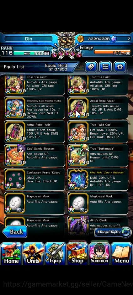 Grand Summoners Accounts Global|Rank 116|3 Sp Art+27 Ascend+17 TW|[Siatama, image 3