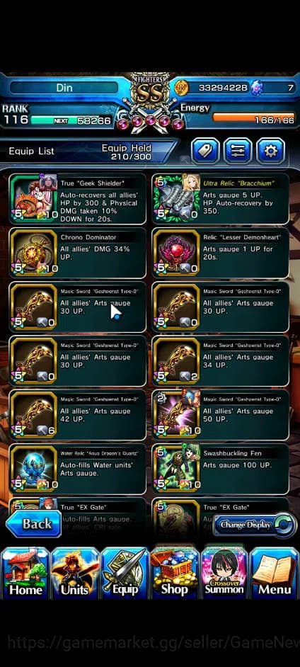 Grand Summoners Accounts Global|Rank 116|3 Sp Art+27 Ascend+17 TW|[Siatama, image 4