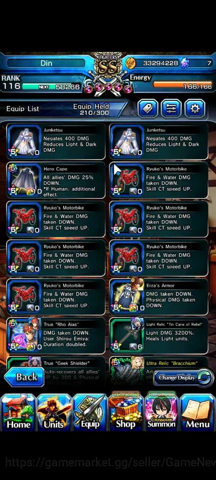 Grand Summoners Accounts Global|Rank 116|3 Sp Art+27 Ascend+17 TW|[Siatama, image 5