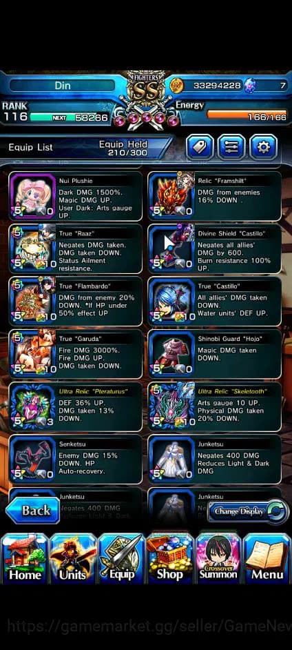 Grand Summoners Accounts Global|Rank 116|3 Sp Art+27 Ascend+17 TW|[Siatama, image 6