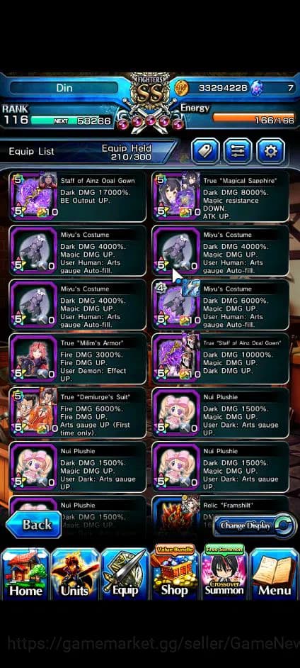 Grand Summoners Accounts Global|Rank 116|3 Sp Art+27 Ascend+17 TW|[Siatama, image 7