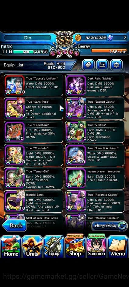 Grand Summoners Accounts Global|Rank 116|3 Sp Art+27 Ascend+17 TW|[Siatama, image 8