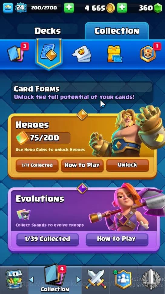 Clash Royale Accounts Lv 24|Trophy 4343|KTL 9|Limited Skin|Card 81|1 Her image 11