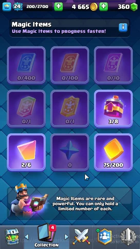 Clash Royale Accounts Lv 24|Trophy 4343|KTL 9|Limited Skin|Card 81|1 Her image 12