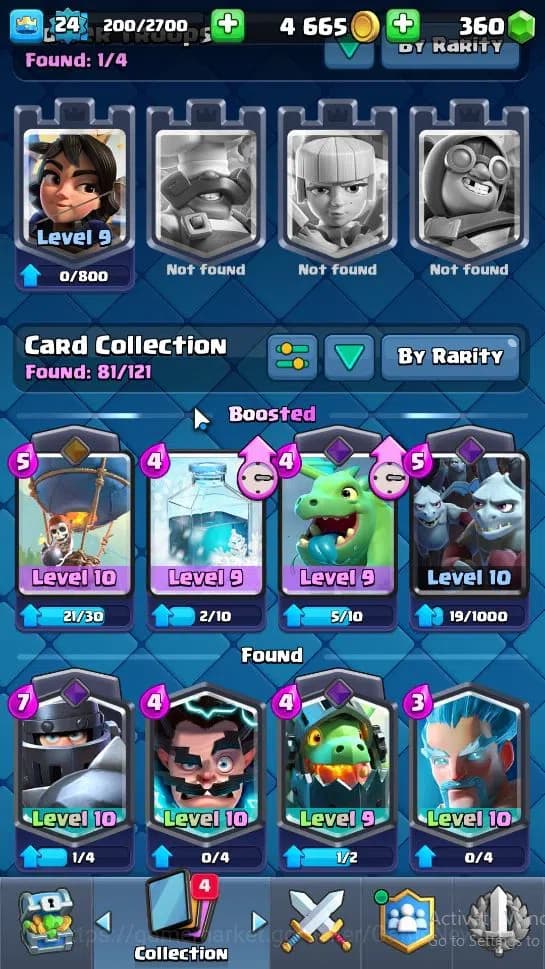 Clash Royale Accounts Lv 24|Trophy 4343|KTL 9|Limited Skin|Card 81|1 Her image 5