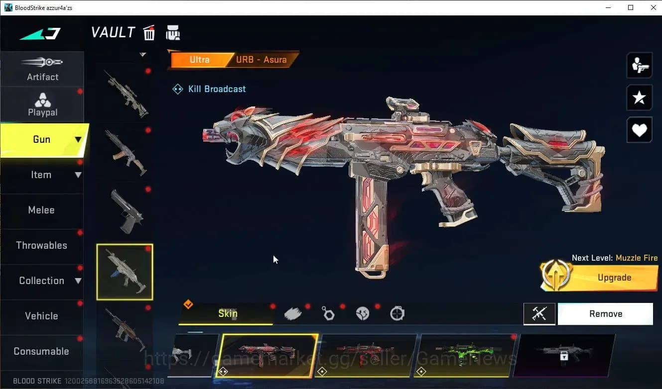 Blood Strike Accounts ASIA|ETERNAL Galil+EVO FAL+Collab Evangelion MCX+9 image 15