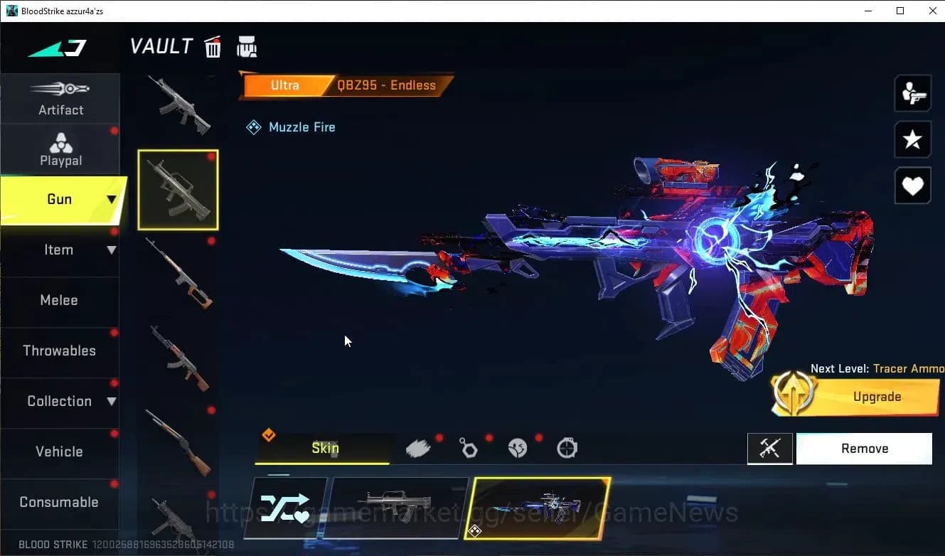 Blood Strike Accounts ASIA|ETERNAL Galil+EVO FAL+Collab Evangelion MCX+9 image 18