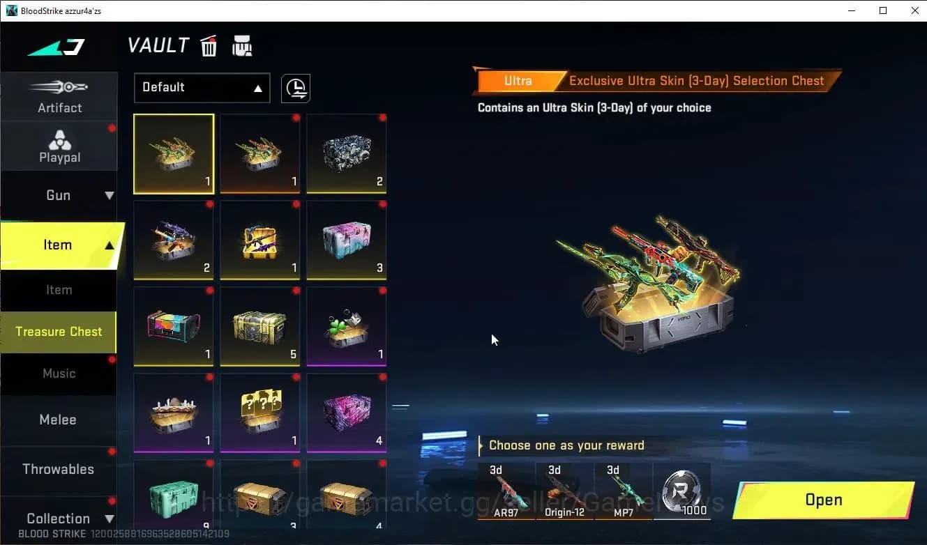 Blood Strike Accounts ASIA|ETERNAL Galil+EVO FAL+Collab Evangelion MCX+9 image 20