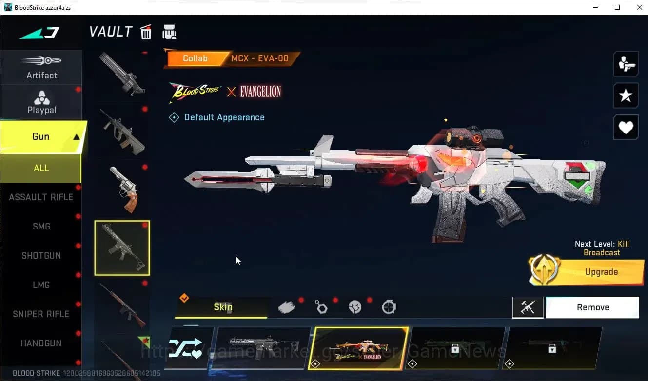 Blood Strike Accounts ASIA|ETERNAL Galil+EVO FAL+Collab Evangelion MCX+9 image 5