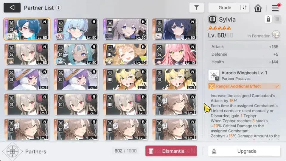 Chaos Zero Nightmare Accounts ASIA Lv56|WellBuild|12 SSR[(HeidemarieM6,Diana,Ver image 10