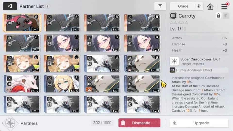Chaos Zero Nightmare Accounts ASIA Lv56|WellBuild|12 SSR[(HeidemarieM6,Diana,Ver image 11