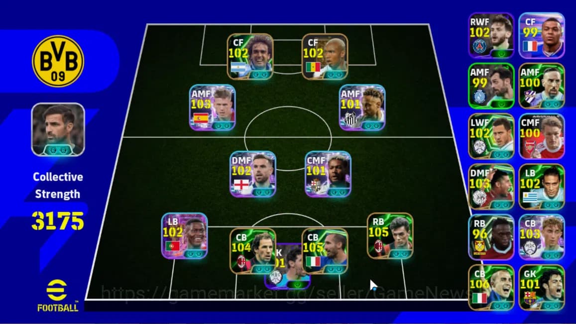 eFootball Accounts Mobile|Robert Lewandowski(PhenomFinishing),Franco image 1