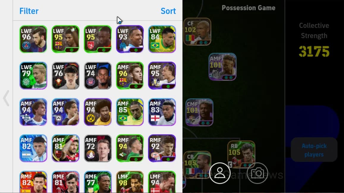 eFootball Accounts Mobile|Robert Lewandowski(PhenomFinishing),Franco image 3