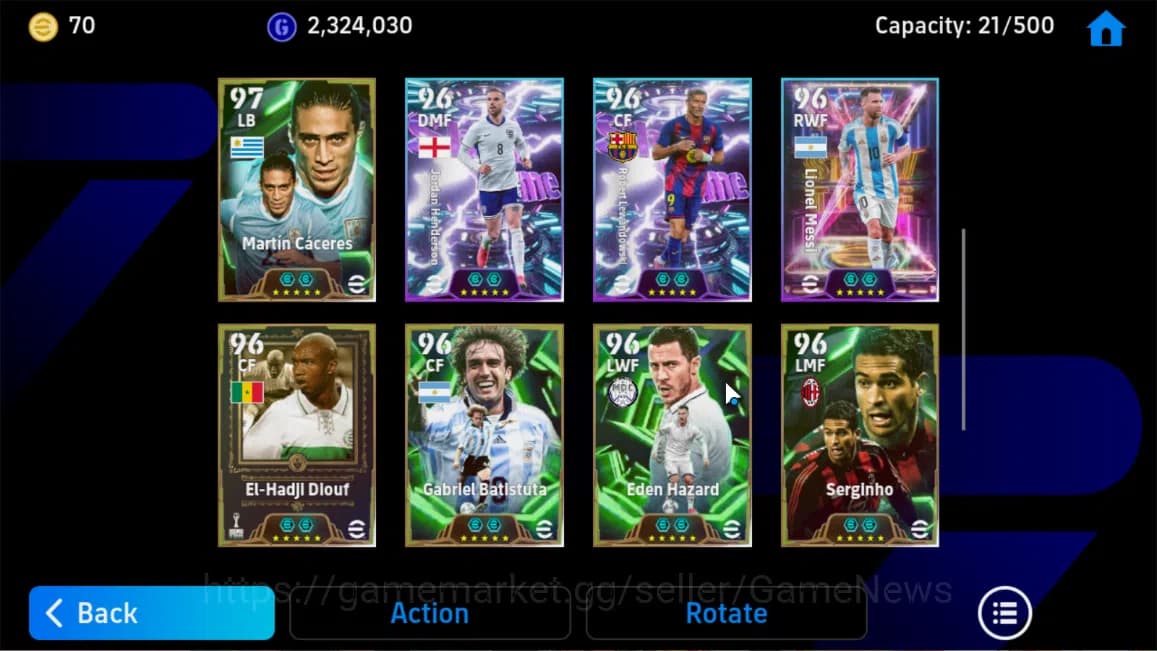 eFootball Accounts Mobile|Robert Lewandowski(PhenomFinishing),Franco image 6