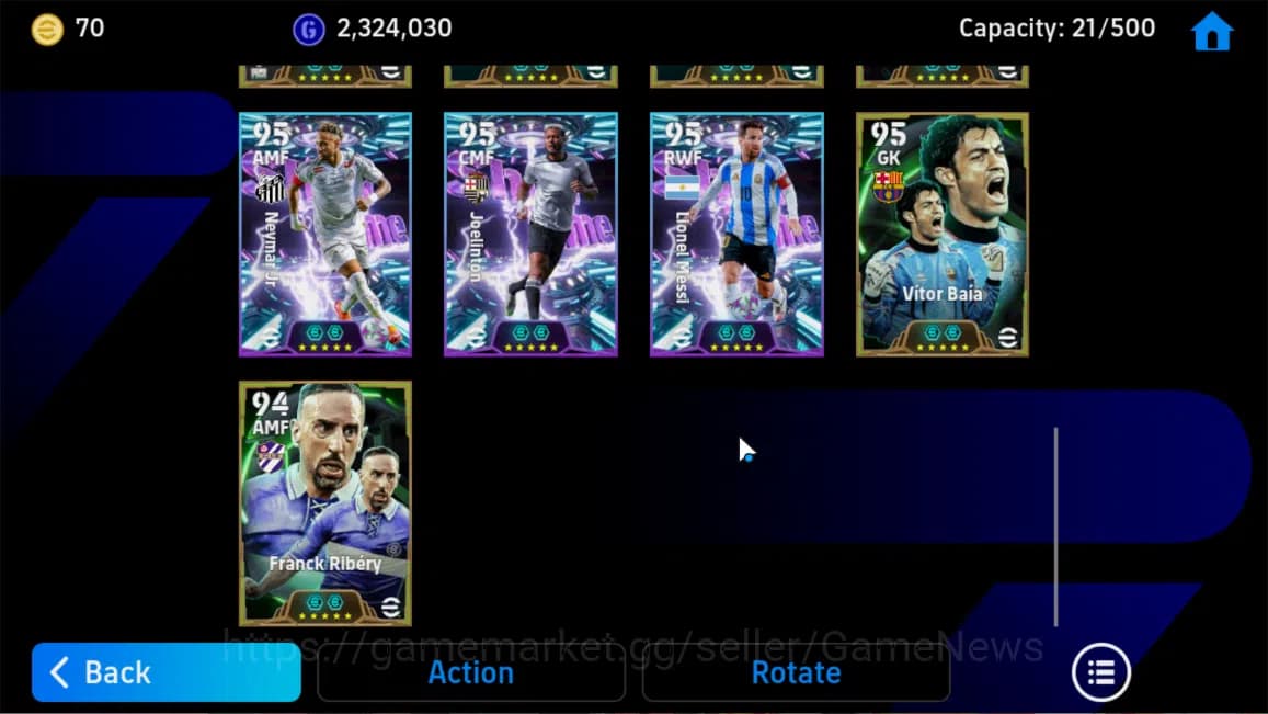 eFootball Accounts Mobile|Robert Lewandowski(PhenomFinishing),Franco image 7