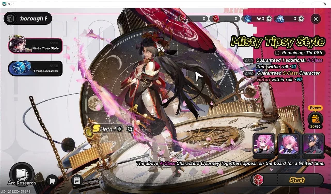 Neverness to Everness Accounts GLOBAL EU|HL 3| 1 SSR Hotori Awk 1 + Selector ON|5 image 5