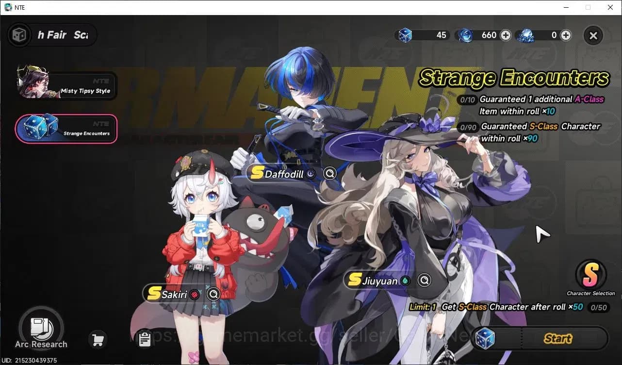 Neverness to Everness Accounts GLOBAL EU|HL 3| 1 SSR Hotori Awk 1 + Selector ON|5 image 6