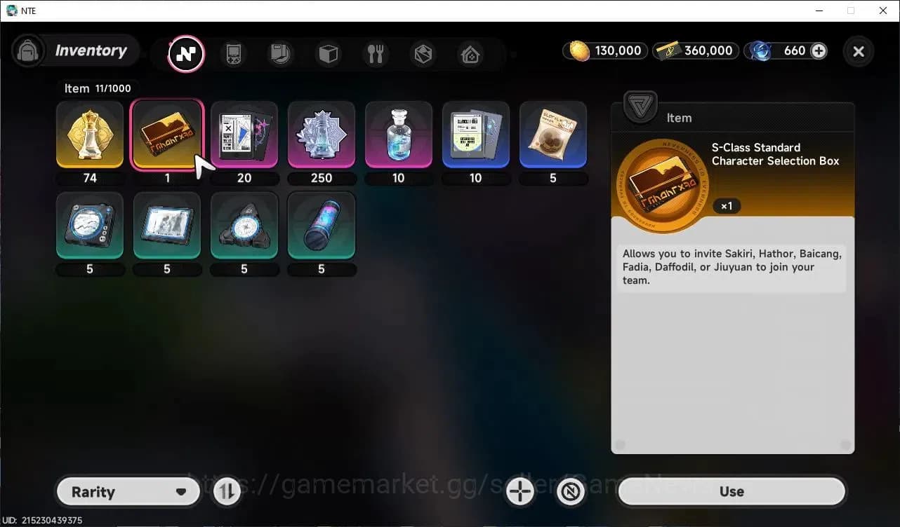 Neverness to Everness Accounts GLOBAL EU|HL 3| 1 SSR Hotori Awk 1 + Selector ON|5 image 7