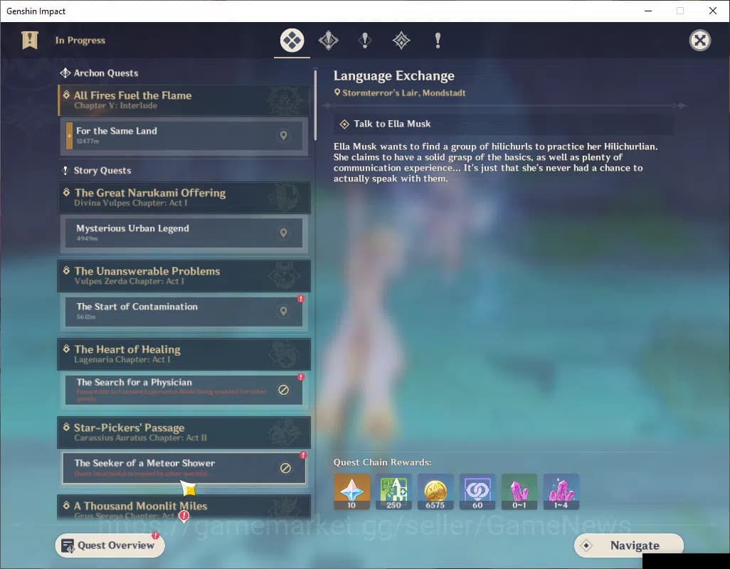 Genshin Impact Accounts ASIA|AR 56|9 Limited+3(*5Wep)|Columbina+Sign,Zibai image 6