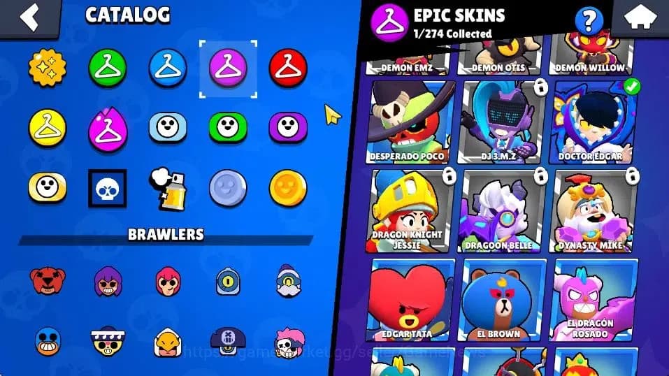 Brawl Stars Accounts 1010 Trophies, 14 Brawlers, 2 Max Lv. 49 Showdown image 12