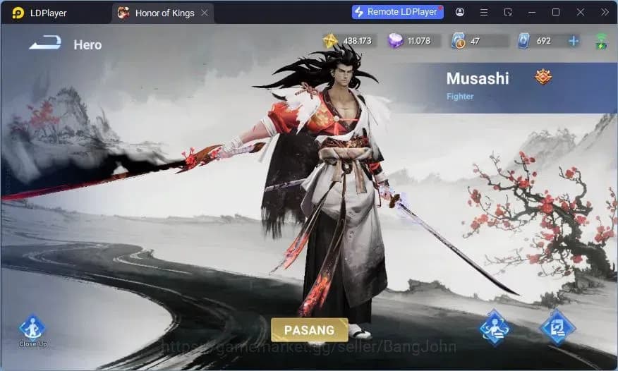 Honor of Kings Accounts Global | 112H 250S |2 JJK (Lady Sun, Kongming),2 S image 13