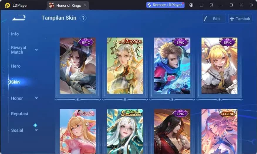 Honor of Kings Accounts Global | 112H 250S |2 JJK (Lady Sun, Kongming),2 S image 20