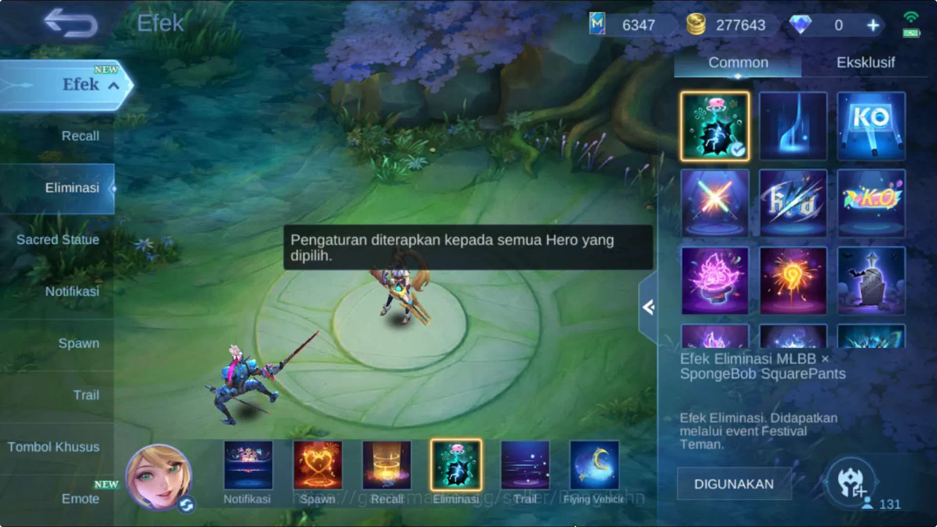 Mobile Legends: Bang Bang Accounts Hero 131 Skin 230 | EmblemMax | KOF Karina, CC Nat image 6