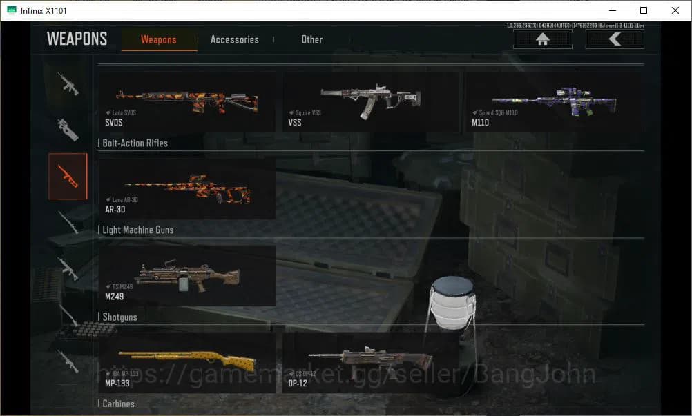 Arena Breakout Accounts MOBILE Lvl 29 |SV 15,1 M |CV 14 M|MORE SKIN SQUIRE image 8