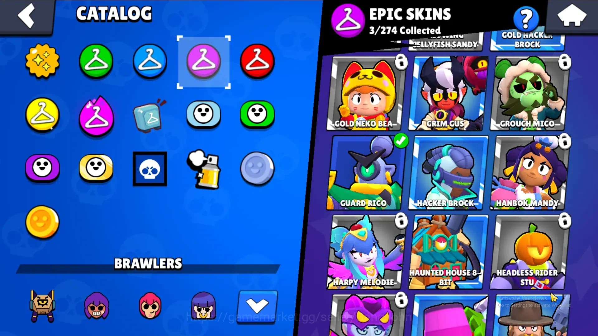 Brawl Stars Accounts 2255Thropy|29 Brawler-4 Max Lv(Edgar,Tick,Finx,She image 7