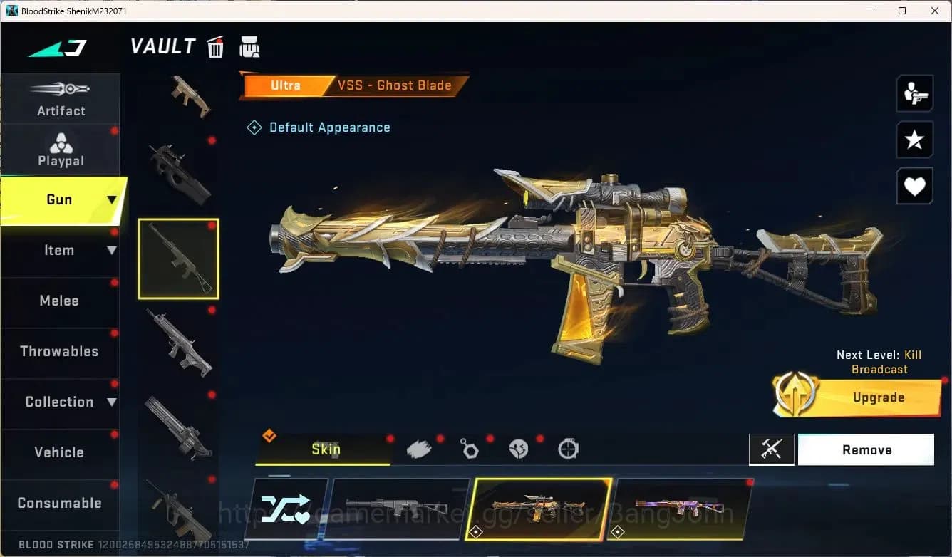 Blood Strike Accounts Asia | EVO M4A1,2 Eternal Guns (KAG-6, M700), Eter image 10