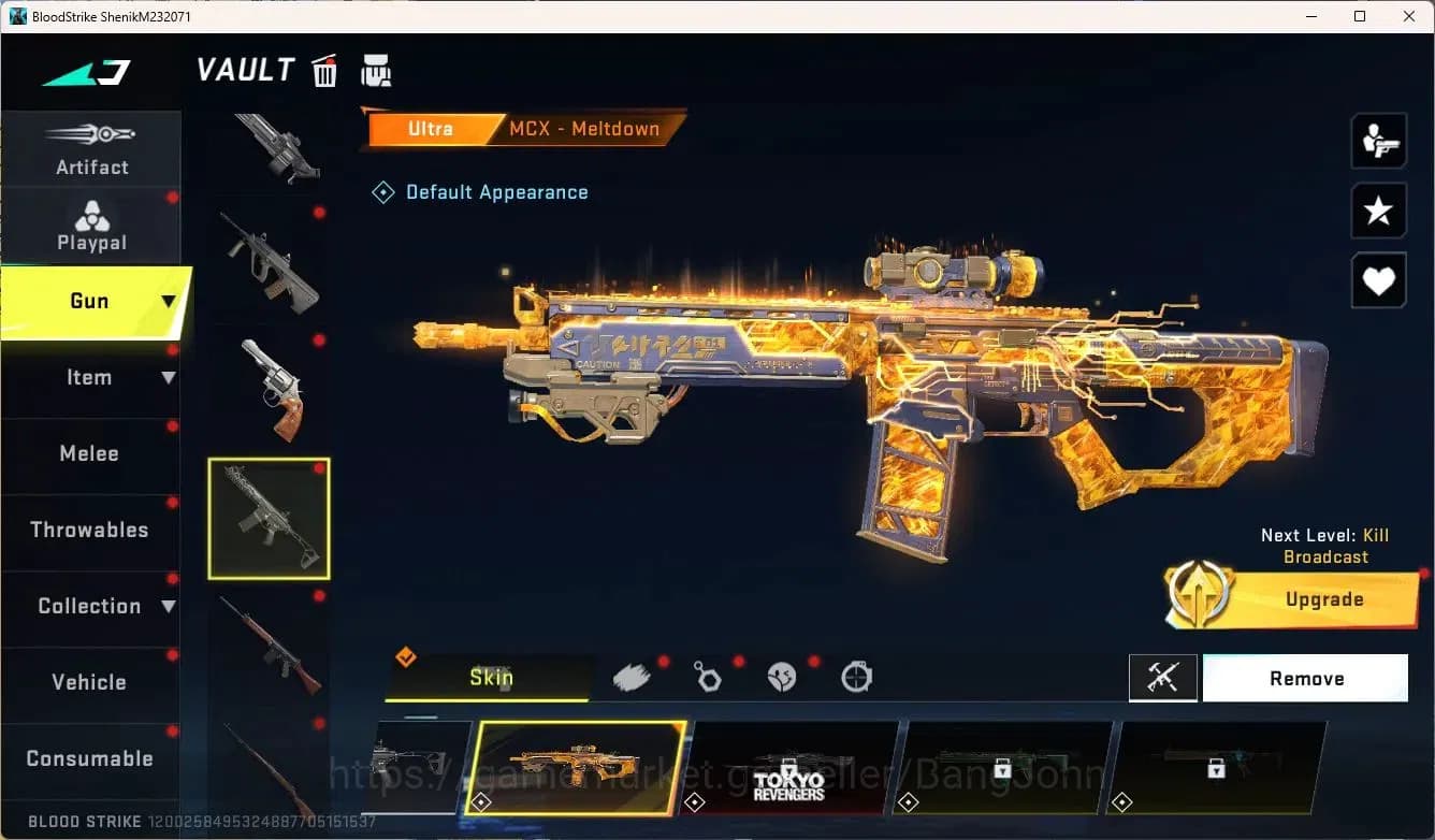 Blood Strike Accounts Asia | EVO M4A1,2 Eternal Guns (KAG-6, M700), Eter image 11
