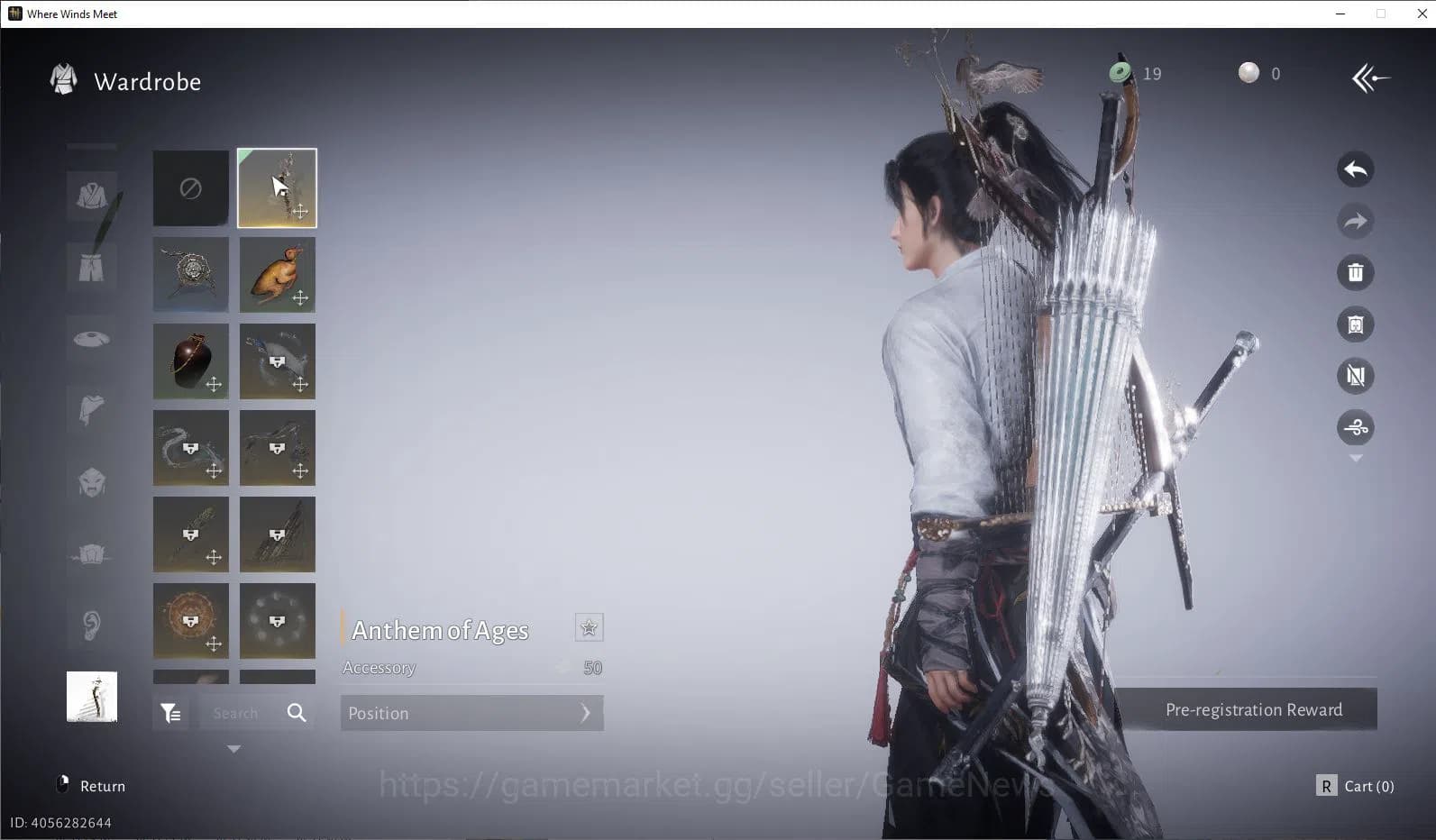 Where Winds Meet Accounts GLOBAL Lv5| Fresh Starter| 1 Harmoni Core, Anthem image 10