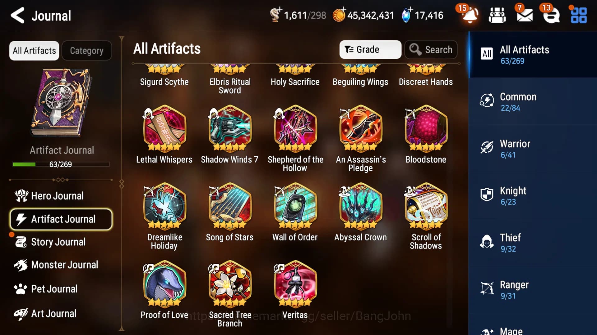 Epic Seven Accounts GLOBAL Unverif|8ML(SALOME,NewMoonLuna,LR Krau,JKis image 17