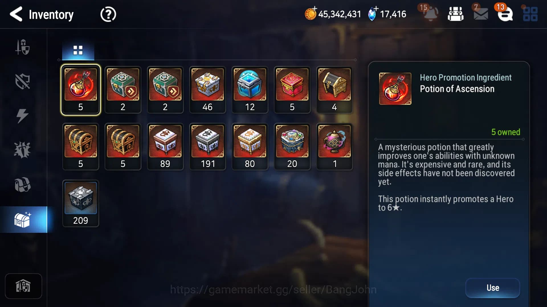 Epic Seven Accounts GLOBAL Unverif|8ML(SALOME,NewMoonLuna,LR Krau,JKis image 7