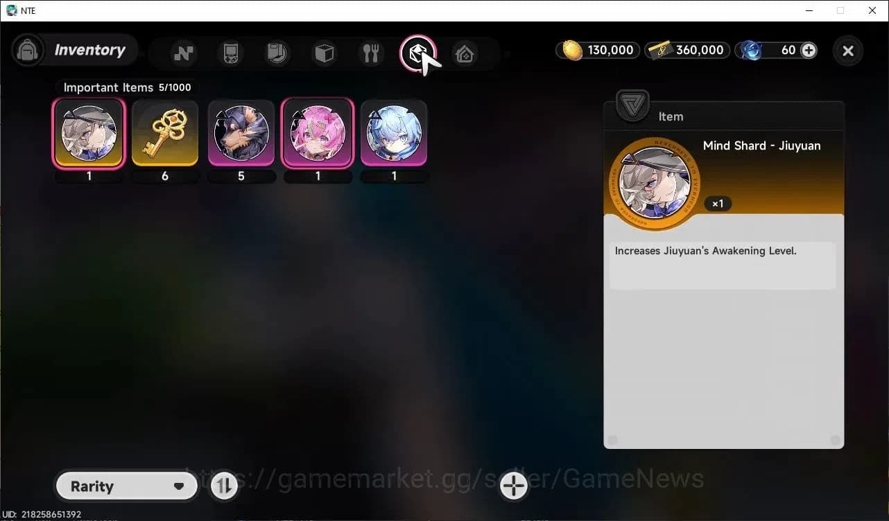 Neverness to Everness Accounts Global EU |HL 3| 5 SSR Jiuyuan A1, Sakiri, Daffodi image 13
